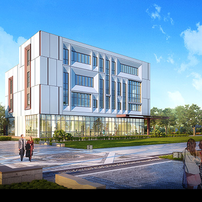 長(zhǎng)垣企業(yè)中心幕墻外裝飾工程