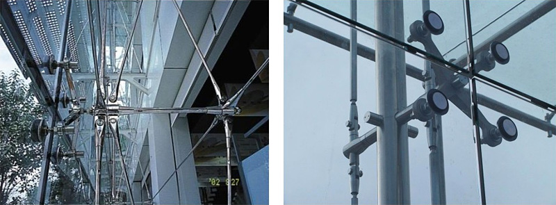 拉桿點支式玻璃幕墻 拉桿點支式玻璃幕墻